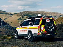 Land Rover сделал внедорожник Defender для Красного Креста