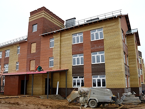 С опережением графика идет строительство второго корпуса детского сада «Капелька» в Вологде