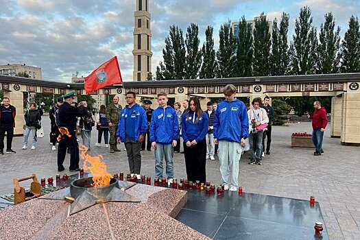 В Казани прошла акция "Свеча памяти" в День памяти и скорби