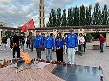 В Казани прошла акция "Свеча памяти" в День памяти и скорби