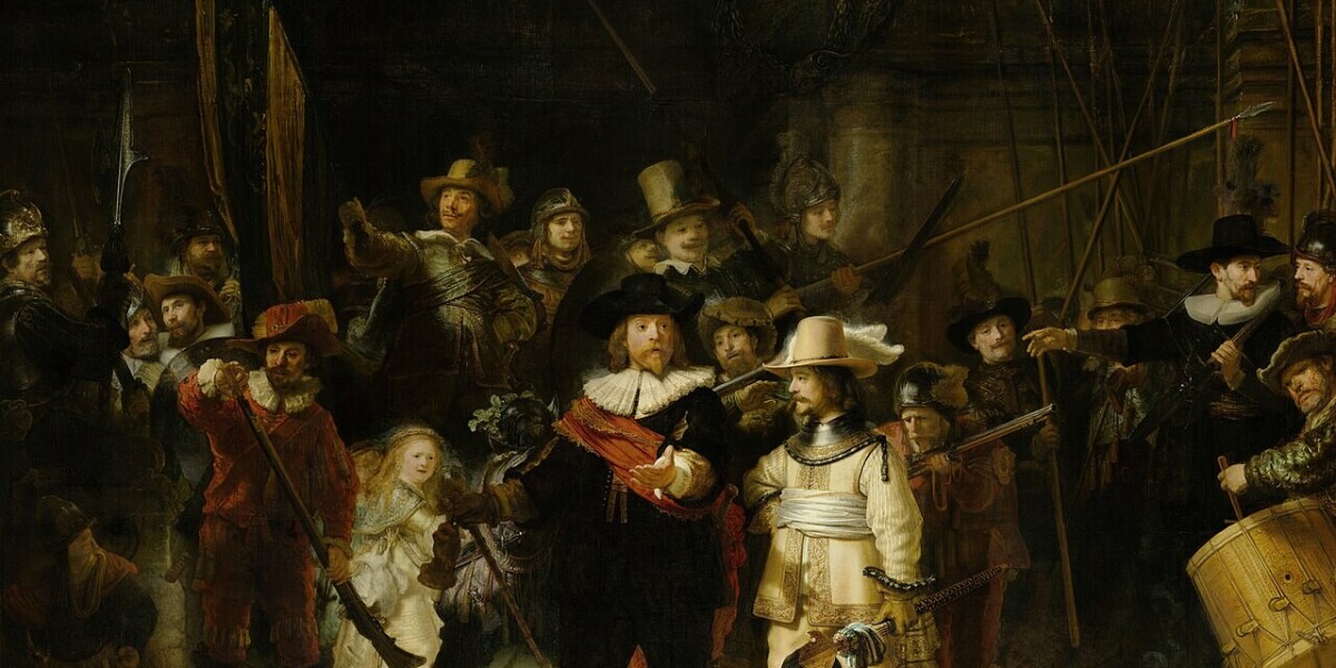 Раскрыт секрет золотой краски с картины «Ночной дозор» Рембрандта