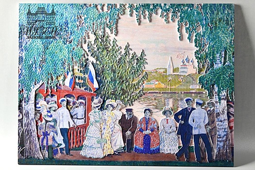 В Костромском музее-заповеднике появились тактильные копии картин
