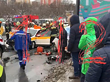 В массовом ДТП в Москве пострадал миллиардер