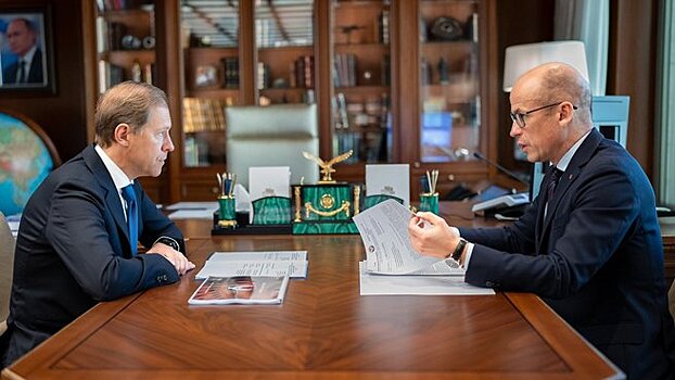 Глава Удмуртии встретился с первым зампредом правительства РФ Денисом Мантуровым