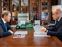 Глава Удмуртии встретился с первым зампредом правительства РФ Денисом Мантуровым