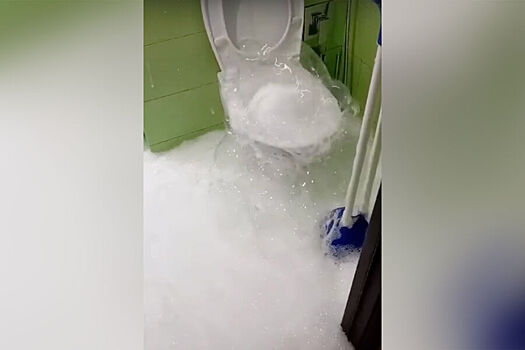 Квартиру россиянина затопило из-за «извержения» унитаза