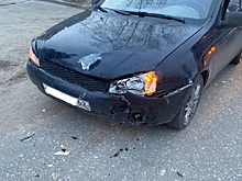 21-летний водитель LADA Kalina пострадал в ДТП с LADA Vesta на Интернациональной в Рязани