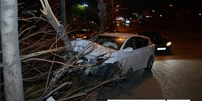 Во Владивостоке автомобилист попал в ДТП, заснув за рулем