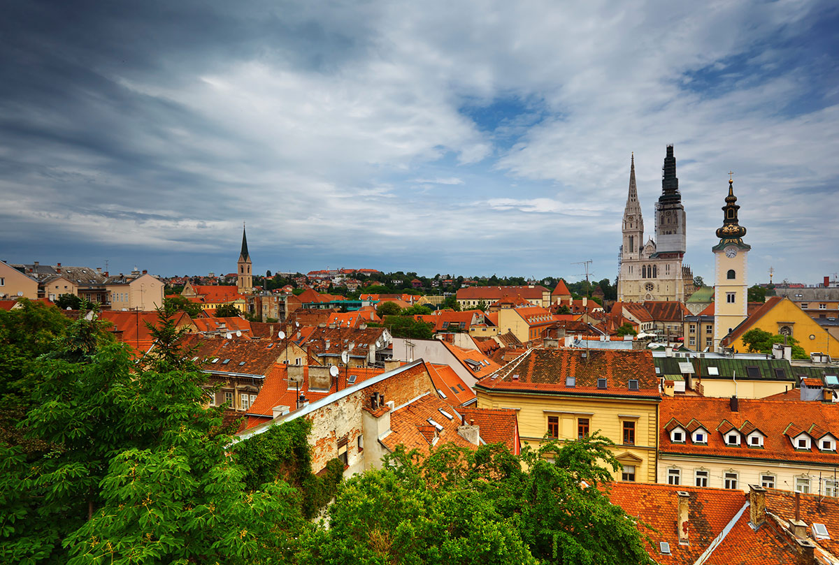 Загреб, Хорватия, Европа