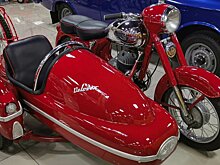 Самый красивый мотоцикл, который можно было купить в СССР. Jawa 350 с коляской Velorex