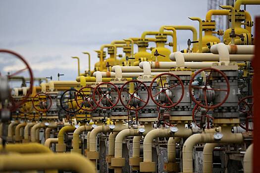 Запасы газа в европейских хранилищах сократились