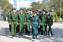 Военнослужащие Эры приняли участие в праздновании Дня Победы в Анапе