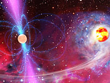 Измерено самое слабое магнитное поле в рентгеновских пульсарах