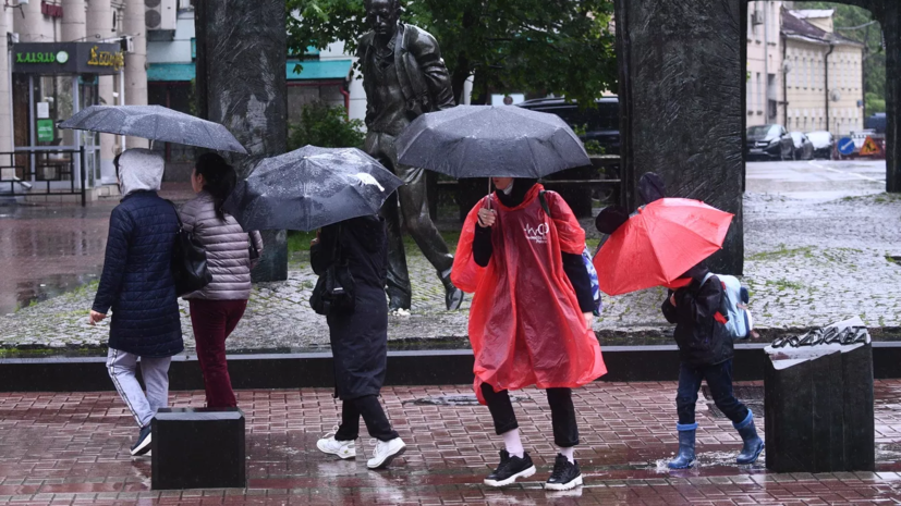 Прогноз погоды: Москвичей предупредили о сильном дожде