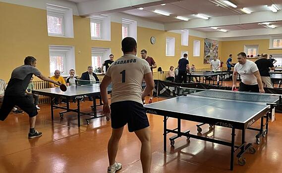 В Курске сотрудники прокуратуры приняли участие в турнире по настольному теннису