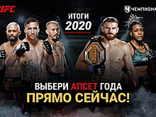 Главный апсет в UFC по итогам 2020 года. Рейтинг бойцов UFC от читателей «Чемпионата»