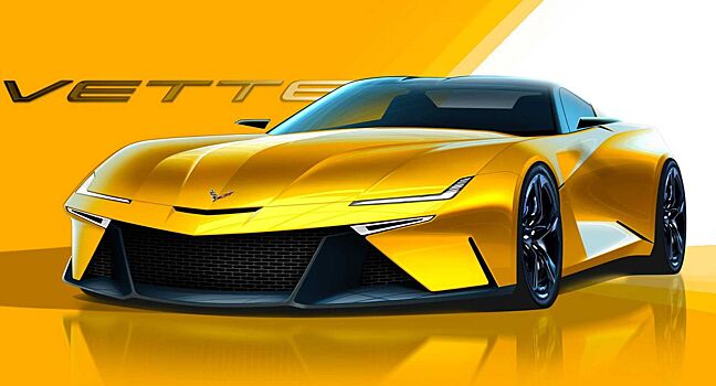 Chevrolet Corvette C9 нового поколения появился на рендерах