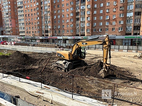 Строительство метро возобновилось на улице Горького в Нижнем Новгороде
