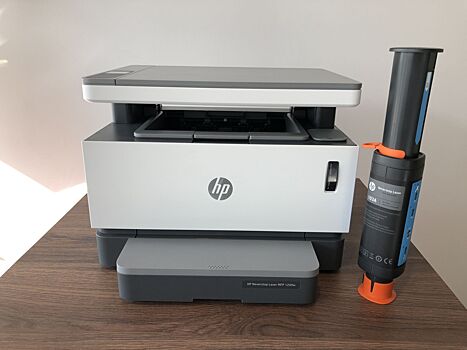 Печать без картриджа. Обзор МФУ HP NeverStop Laser 1200w