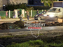 Женщина на зебре попала под колеса машины в Кемерове