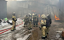 Пожар на складе в Турлатове под Рязанью локализован