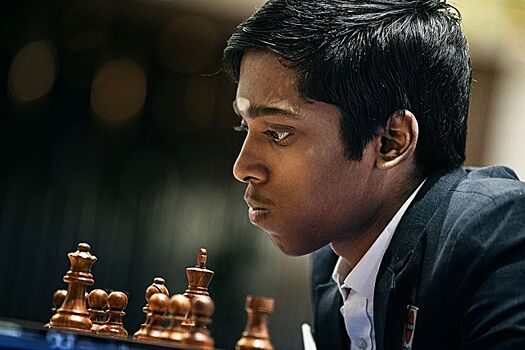 Действующий чемпион мира Дин Лижэнь уступил Прагнанандхе в 4-м туре Tata Steel Chess