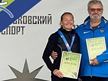 Спортсменка Марина Ковалева из Омска одержала победу в Московском марафоне