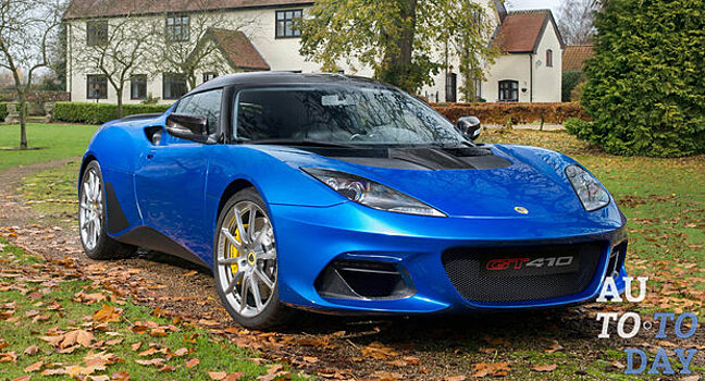 Lotus запускает новую модель Evora GT410 Sport
