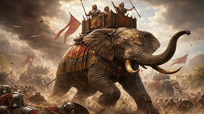 Найдена кость боевого слона, связанного с армией Ганнибала