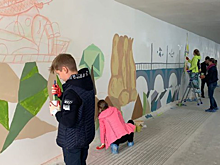 Красноярские школьники разрисуют пешеходный переход на Авиаторов в мкр. Преображенский