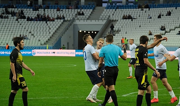 Волгоградский «Ротор» разгромил «Легион» со счетом 3:0