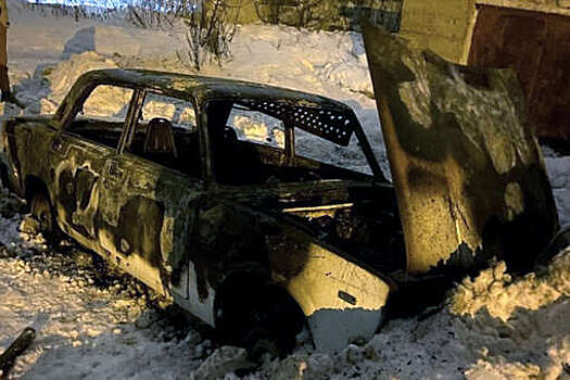 В Пермском крае угонщик случайно сжег "Жигули" чемпиона России по фристайлу