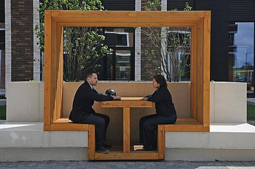 Офис во дворе становится трендом благоустройства