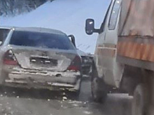 ДТП с участием четырех автомобилей произошло под Петрозаводском