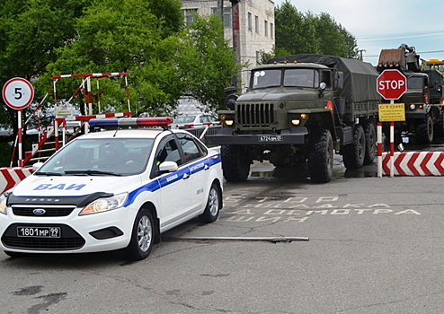 Военная автоинспекция ВВО проводит акцию «Безопасность дорожного движения»