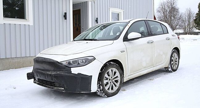 Обновленный Fiat Tipo показали на «шпионских» фотографиях