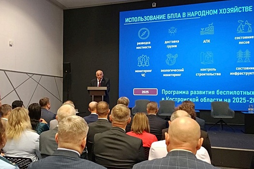 В Костромской области разработают программу использования беспилотников
