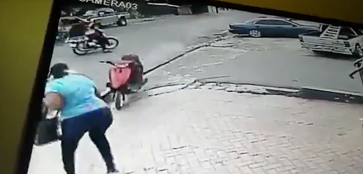 Мопед без водителя устроил ДТП