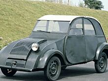 Довоенный бюджетный автомобиль Citroen 2CV, который выпускался вплоть до 1990 года