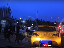 Автомобилисты подрались на дороге в Нижнем Новгороде