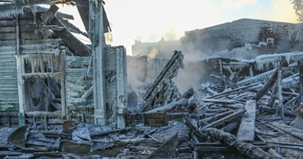 В Барнауле бизнесмен купил сгоревшее историческое здание