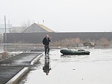 Уровень воды в Урале в Оренбурге вырос на 42 см за сутки