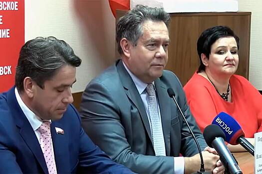 Платошкин провел анализ выборов в Хабаровском крае и с командой КПРФ выступил на пресс-конференции