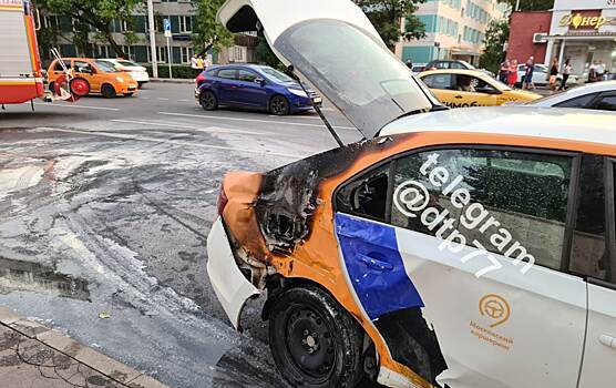 На Совхозной произошло возгорание автомобиля