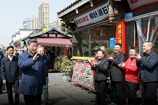 Си Цзиньпин посетил с инспекцией города Чандэ и Чанша