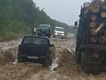Мухенская трасса в Хабкрае остаётся закрытой для лесовозов