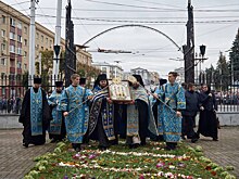 Икону «Знамение» доставили в Курск