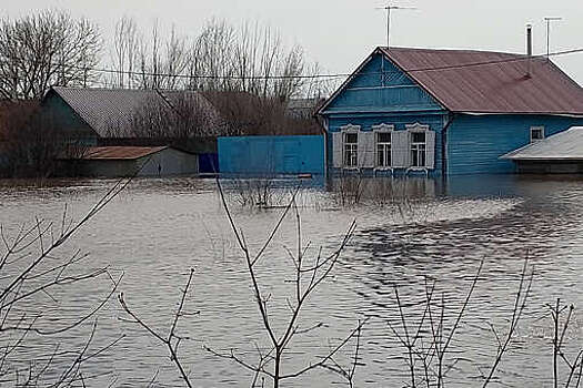 Уровень Урала в Оренбурге снижается