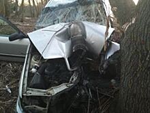 В Орловской области водитель Audi разбился насмерть в ДТП