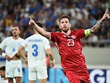 Сборная Дании разгромила команду Греции в матче отбора на чемпионат мира — 2026